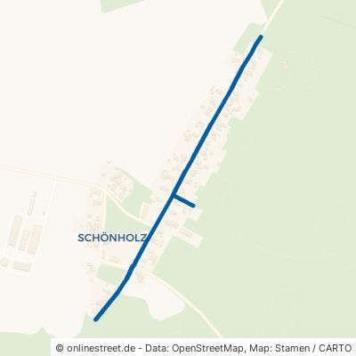 Waldstraße Gollenberg Schönholz-Neuwerder 