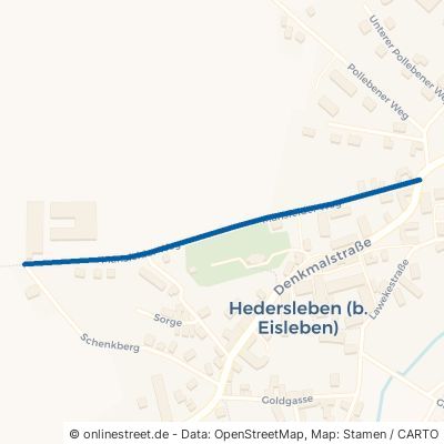 Mansfelder Weg Eisleben Hedersleben 