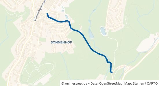 Rheinstraße Remscheid Süd 