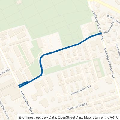 Dietrich-Bonhoeffer-Straße Wolfenbüttel Stadtgebiet 
