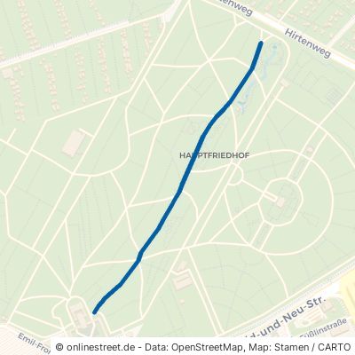 Rechter Hauptweg Karlsruhe Oststadt 