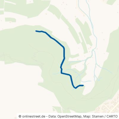 Burghaldenweg Bad Überkingen 