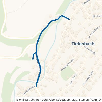 Simmerner Straße Tiefenbach 
