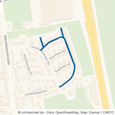 Tempelhofer Straße 45661 Recklinghausen Hochlarmark 