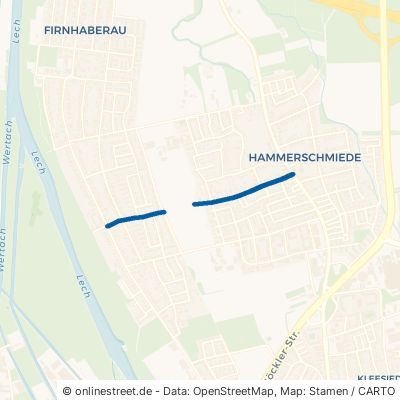 Kirschenweg 86169 Augsburg Hammerschmiede Hammerschmiede