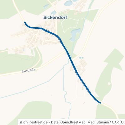 Frischbörner Straße Lauterbach Sickendorf 