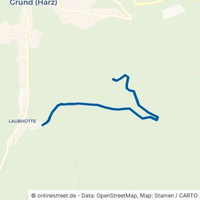 Ginsterweg Harz Lautenthal 