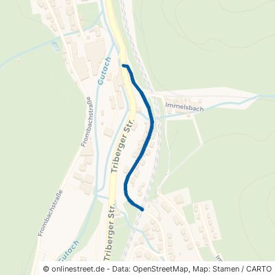 Hans-Thoma-Straße Hornberg Stadtgebiet 