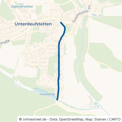 Kapellenstraße Fichtenau Unterdeufstetten 