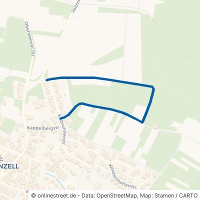 Ziegelhaldenweg Friesenheim Heiligenzell 