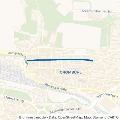 Steinheilstraße Würzburg Grombühl 