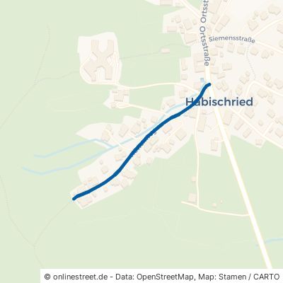 Hüttenweg Bischofsmais Habischried 