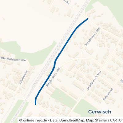 Ladestraße Gerwisch Alt Königsborn 