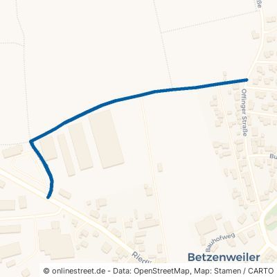 Reckstraße Betzenweiler 