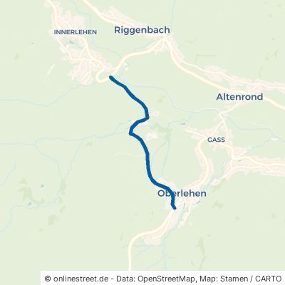 Dr.-Ludwig-Baur-Straße Bernau im Schwarzwald Oberlehen 