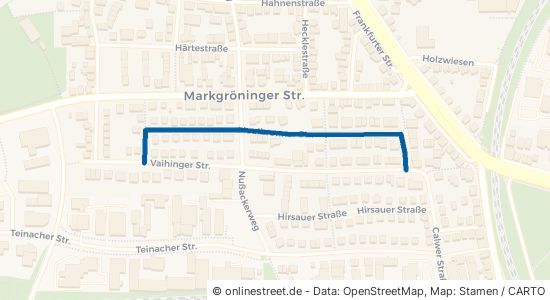 Maulbronner Straße Ludwigsburg Eglosheim 