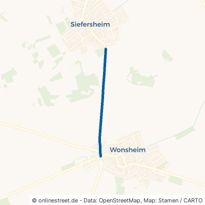 Siefersheimer Straße Wonsheim 