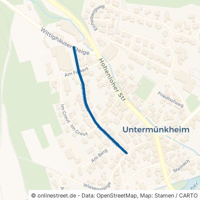 Gartenstraße 74547 Untermünkheim 