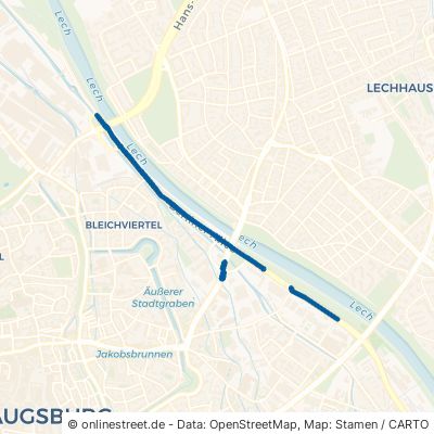 Berliner Allee Augsburg Innenstadt 