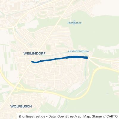 Pforzheimer Straße Stuttgart Weilimdorf 