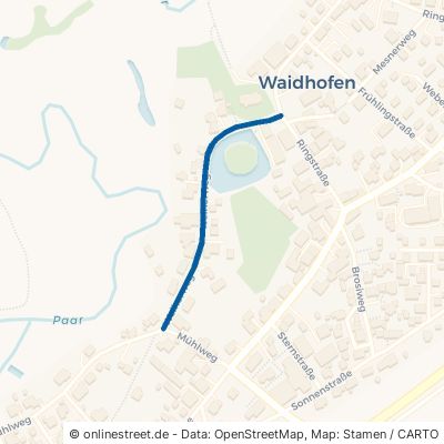 Weiherweg Waidhofen 