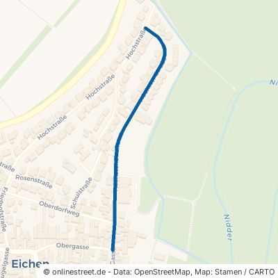 Höchster Straße Nidderau Eichen 