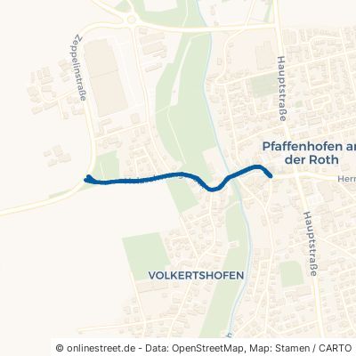 Holzschwanger Straße Pfaffenhofen an der Roth Pfaffenhofen 