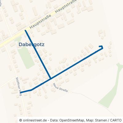 Neue Straße Dabergotz 