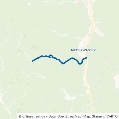 Niedergieß Hornberg Niederwasser 