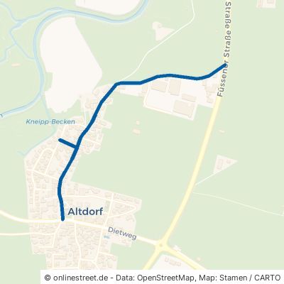 Mühlenstraße 87640 Biessenhofen Altdorf Altdorf