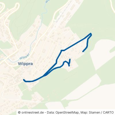Waldstraße Sangerhausen Wippra 