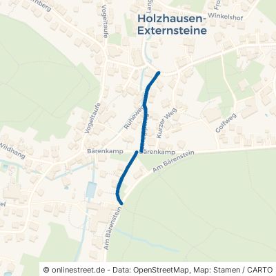 Kneippweg Horn-Bad Meinberg Holzhausen-Externsteine 