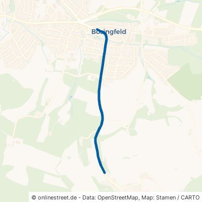 Hummerbrucher Straße Extertal Bösingfeld 