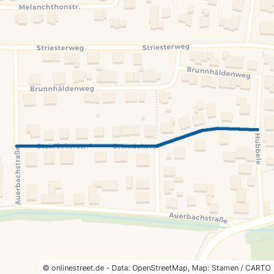 Steinäckerstraße Remchingen Nöttingen 
