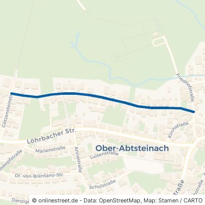 Höhenstraße Abtsteinach Ober-Abtsteinach 