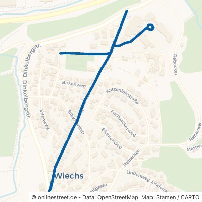 Kapellenstraße Schopfheim Wiechs 
