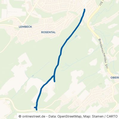 Schulenbergstraße Hattingen Bredenscheid-Stüter 