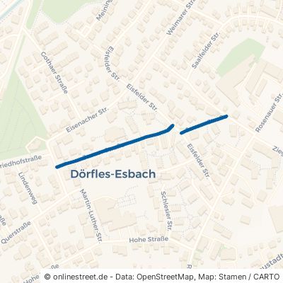 Jenaer Straße Dörfles-Esbach Dörfles 