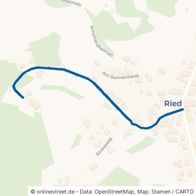 Schloßhofweg Gleißenberg Ried 