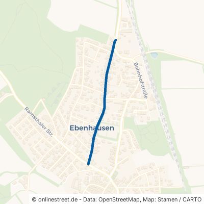 Oerlenbacher Straße Oerlenbach Ebenhausen 