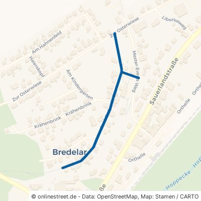 Paul-Gerhardt-Straße Marsberg Bredelar 