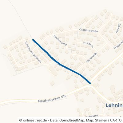 Steinegger Straße Tiefenbronn Lehningen 