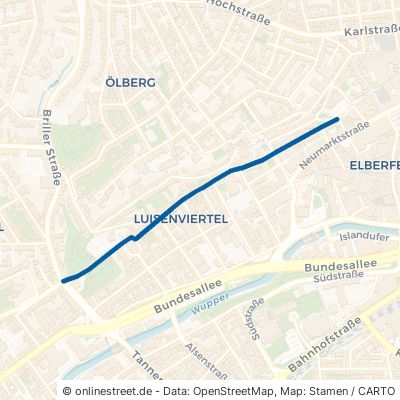 Luisenstraße Wuppertal Elberfeld 