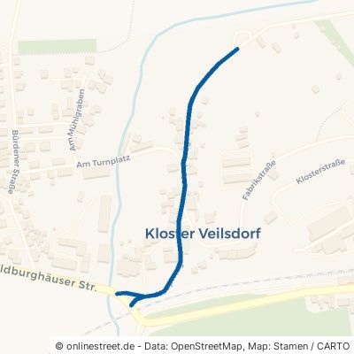 Hauptweg Veilsdorf Kloster Veilsdorf 