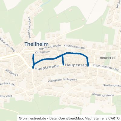 Bachstraße Theilheim 