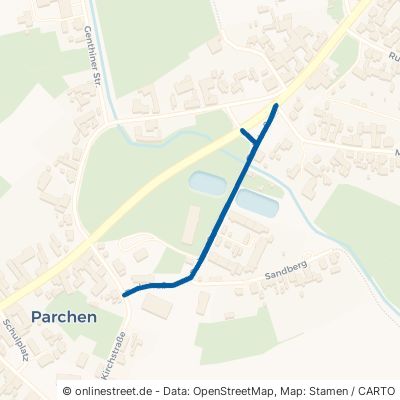 Parkstraße Genthin Parchen 