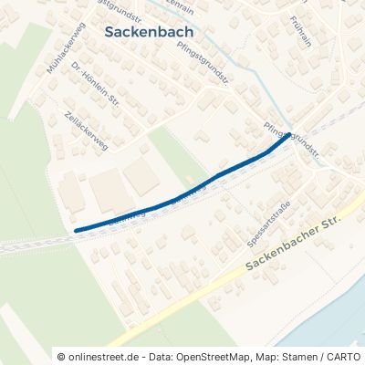 Bahnweg Lohr am Main Sackenbach 