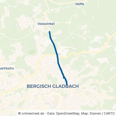 Odenthaler Straße Bergisch Gladbach Hebborn 