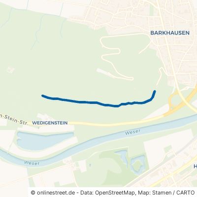 Dreimännerweg Porta Westfalica Barkhausen 