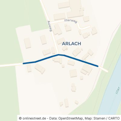 Tannheimer Straße Tannheim Arlach 